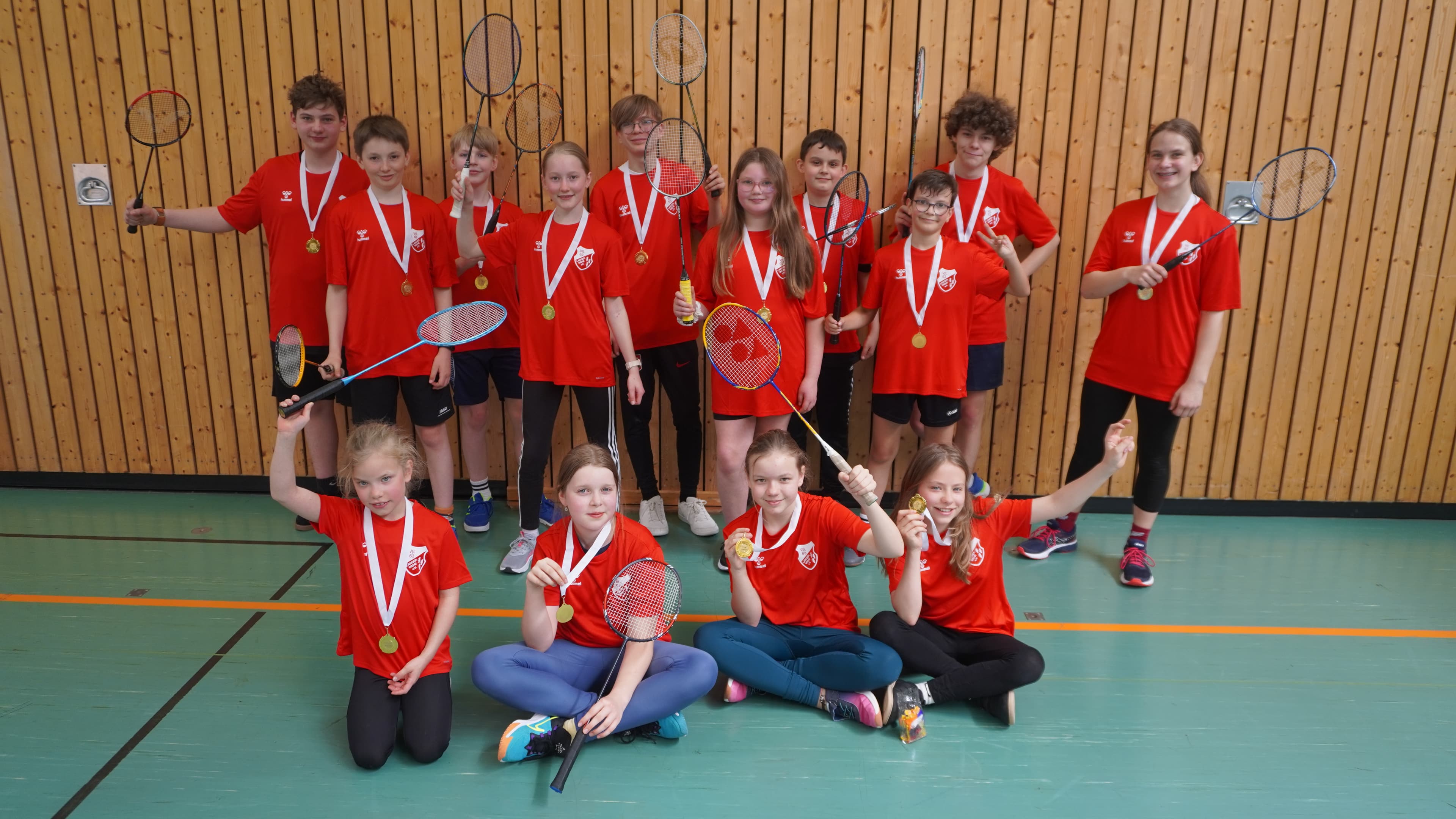 Badminton Familientag